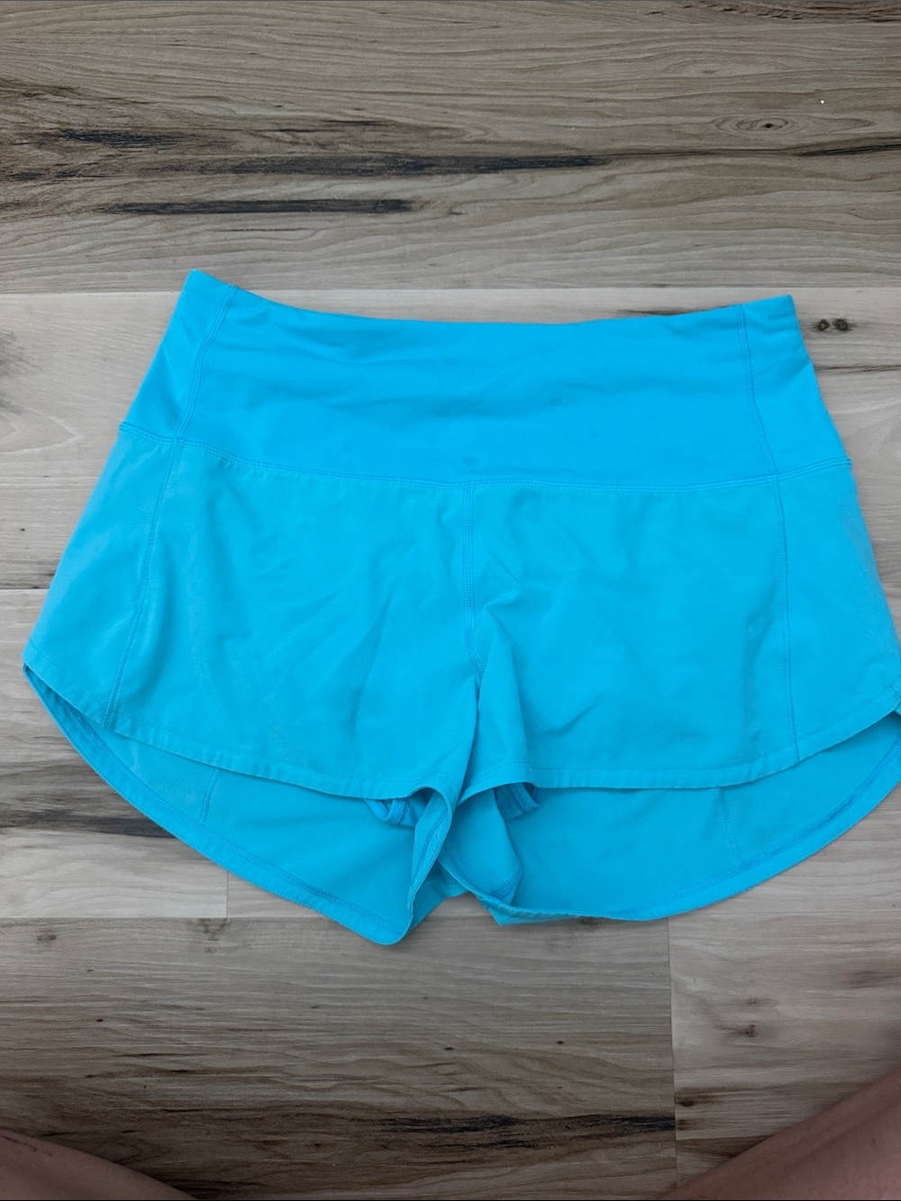 lululemon athletica Aqua Athletic Shorts with Built-In Liner